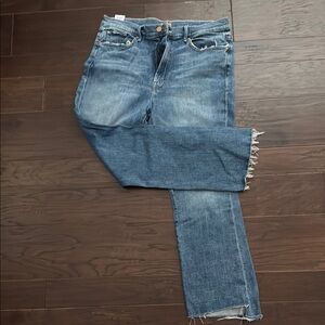 MOTHER High Rise Jeans in Blue